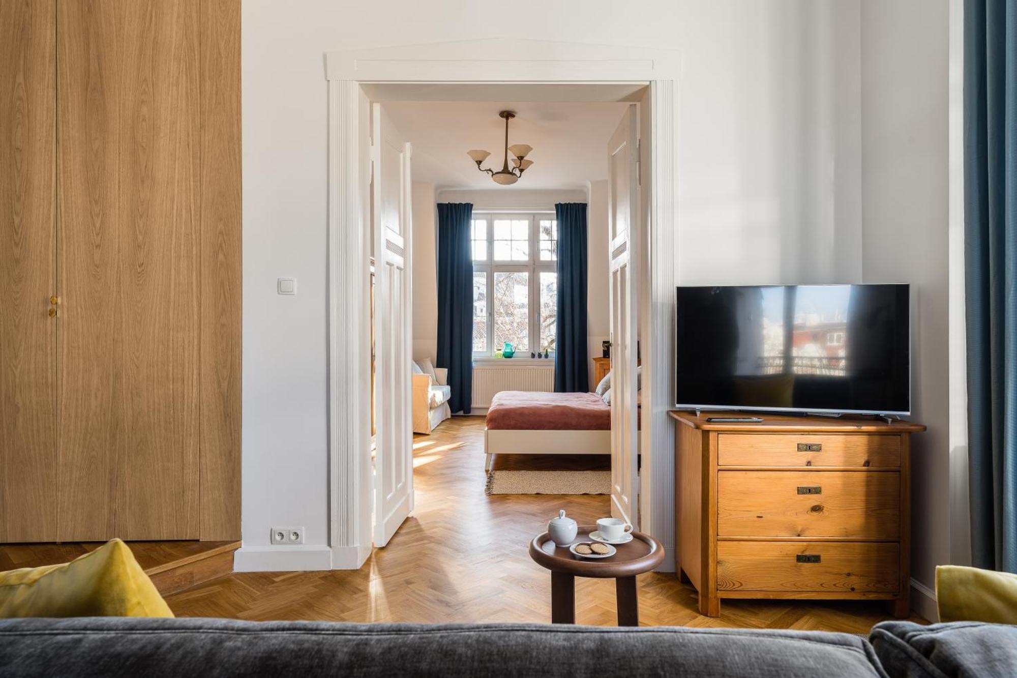 Sanhaus Apartments - Chopina 13 - Apartamenty W Centrum, 5 Minut Od Plazy I Deptaka Sopot Rom bilde